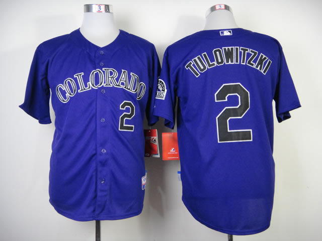 Colorado Rockies #2 Tulowitzki Purple Jerseys,We sell and wholesale Colorado Rockies #2 Tulowitzki Purple Jerseys on line form chian!