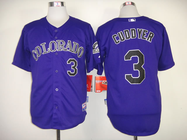 Colorado Rockies #3 Michael Cuddyer Purple Jerseys,We sell and wholesale Colorado Rockies #3 Michael Cuddyer Purple Jerseys on line form chian!