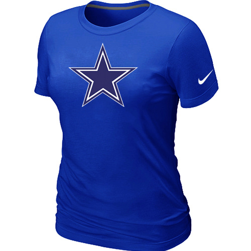 Dallas cowboys Blue Women's Logo T-Shirt,We sell and wholesale Dallas cowboys Blue Women's Logo T-Shirt on line form chian!