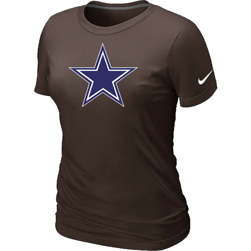Dallas cowboys Brown Women's Logo T-Shirt,We sell and wholesale Dallas cowboys Brown Women's Logo T-Shirt on line form chian!