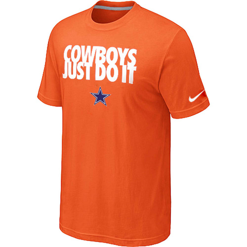 Dallas cowboys Just Do It Orange T-Shirt,We sell and wholesale Dallas cowboys Just Do It Orange T-Shirt on line form chian!