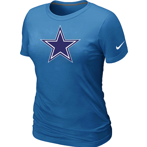 Dallas cowboys L.blue Women's Logo T-Shirt,We sell and wholesale Dallas cowboys L.blue Women's Logo T-Shirt on line form chian!