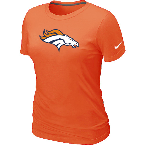 Denver Broncos Broncos Orange Women's Logo T-Shirt,We sell and wholesale Denver Broncos Broncos Orange Women's Logo T-Shirt on line form chian!