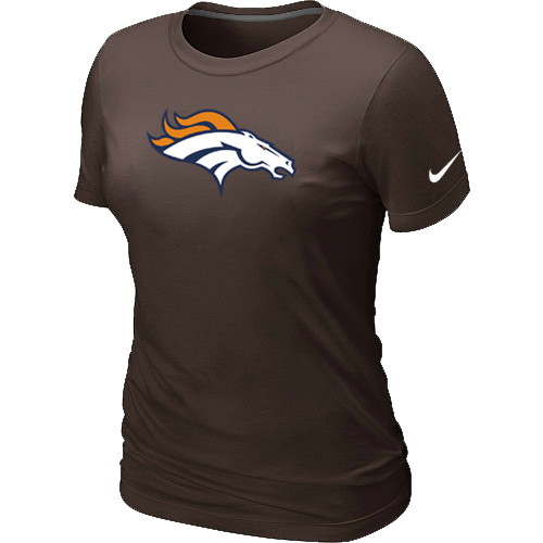 Denver Broncos Brown Women's Logo T-Shirt,We sell and wholesale Denver Broncos Brown Women's Logo T-Shirt on line form chian!