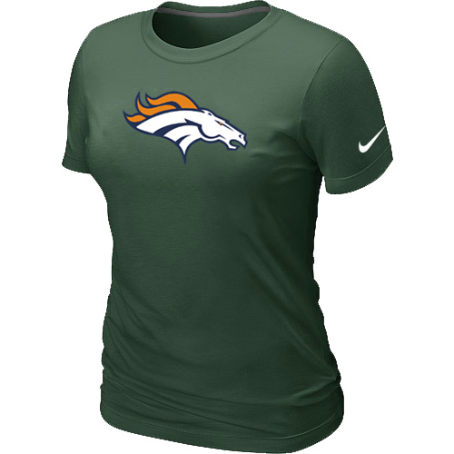 Denver Broncos D.Green Women's Logo T-Shirt,We sell and wholesale Denver Broncos D.Green Women's Logo T-Shirt on line form chian!