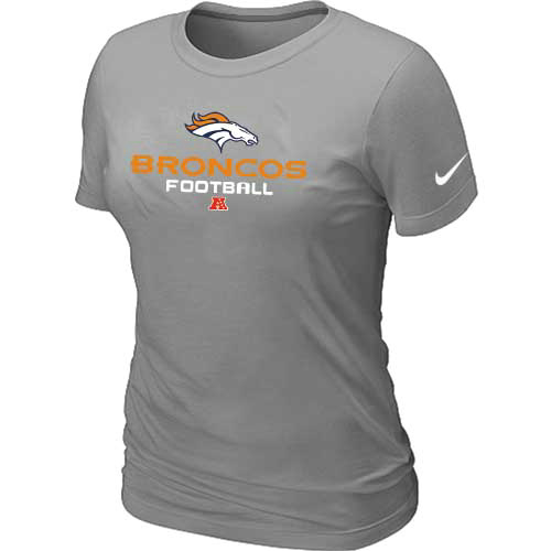 Denver Broncos L.Grey Women's Critical Victory T-Shirt,We sell and wholesale Denver Broncos L.Grey Women's Critical Victory T-Shirt on line form chian!