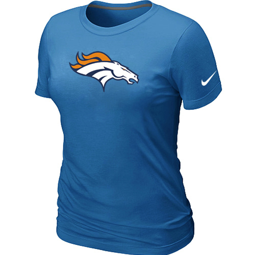 Denver Broncos L.blue Women's Logo T-Shirt,We sell and wholesale Denver Broncos L.blue Women's Logo T-Shirt on line form chian!