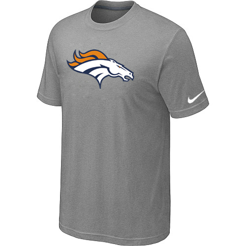 Denver Broncos Sideline Legend Authentic Logo T-Shirt Light grey,We sell and wholesale Denver Broncos Sideline Legend Authentic Logo T-Shirt Light grey on line form chian!