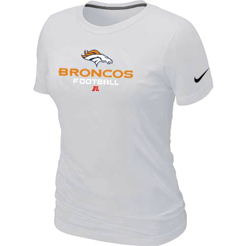 Denver Broncos White Women's Critical Victory T-Shirt,We sell and wholesale Denver Broncos White Women's Critical Victory T-Shirt on line form chian!