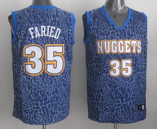 Denver Nuggets #35 Kenneth Faried Blue Leopard Fashion Jerseys,We sell and wholesale Denver Nuggets #35 Kenneth Faried Blue Leopard Fashion Jerseys on line form chian!