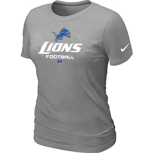 Detroit Lions L.Grey Women's Critical Victory T-Shirt,We sell and wholesale Detroit Lions L.Grey Women's Critical Victory T-Shirt on line form chian!
