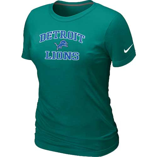 Detroit Lions Women's Heart & Soul L.Green T-Shirt,We sell and wholesale Detroit Lions Women's Heart & Soul L.Green T-Shirt on line form chian!
