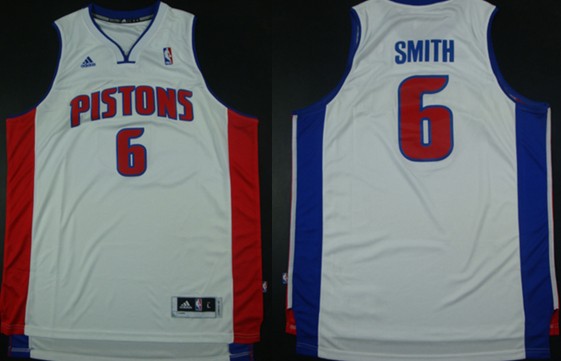 Detroit Pistons #6 Josh Smith Revolution 30 Swingman White Jerseys,We sell and wholesale Detroit Pistons #6 Josh Smith Revolution 30 Swingman White Jerseys on line form chian!