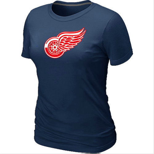 Detroit Red Wings Big & Tall Women's Logo D.Blue T-Shirt,We sell and wholesale Detroit Red Wings Big & Tall Women's Logo D.Blue T-Shirt on line form chian!