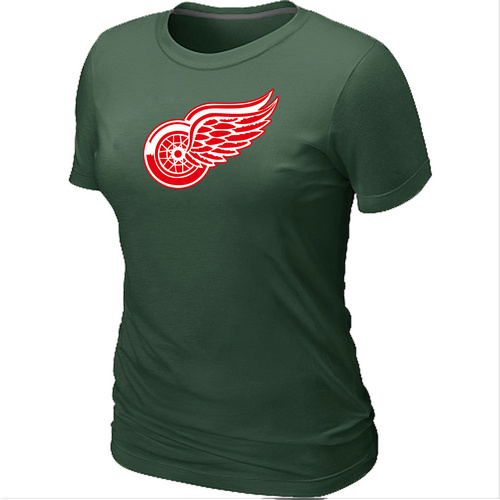 Detroit Red Wings Big & Tall Women's Logo D.Green T-Shirt,We sell and wholesale Detroit Red Wings Big & Tall Women's Logo D.Green T-Shirt on line form chian!