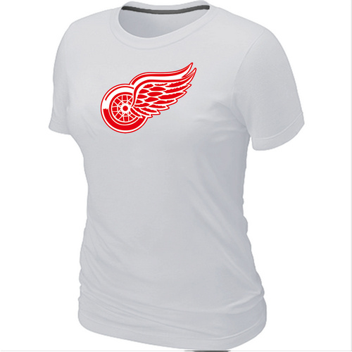 Detroit Red Wings Big & Tall Women's Logo White T-Shirt,We sell and wholesale Detroit Red Wings Big & Tall Women's Logo White T-Shirt on line form chian!