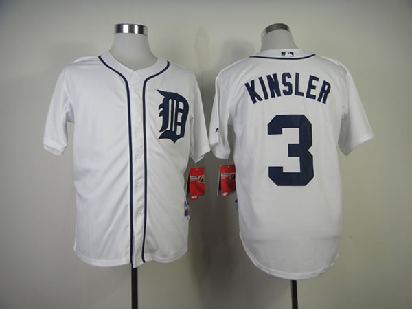 Detroit Tigers #3 Ian Kinsler White Jerseys,We sell and wholesale Detroit Tigers #3 Ian Kinsler White Jerseys on line form chian!