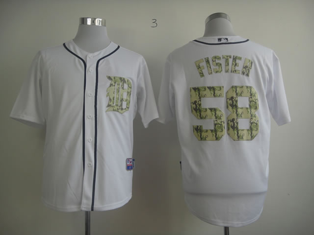 Detroit Tigers #58 FISTER White 2013 USMC Home Cool Base Jerseys,We sell and wholesale Detroit Tigers #58 FISTER White 2013 USMC Home Cool Base Jerseys on line form chian!