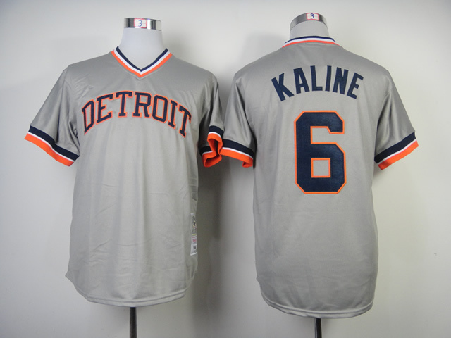 Detroit Tigers #6 Al Kaline Gray 1984 Throwback Jerseys,We sell and wholesale Detroit Tigers #6 Al Kaline Gray 1984 Throwback Jerseys on line form chian!