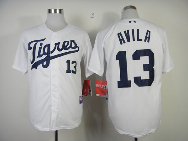 Detroit Tigers Authentic #13 Alex Avila White Jerseys,We sell and wholesale Detroit Tigers Authentic #13 Alex Avila White Jerseys on line form chian!