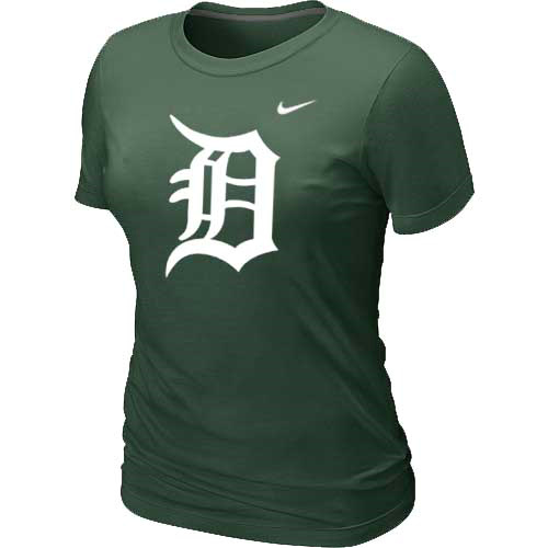 Detroit Tigers Heathered D.Green Nike Women's Blended T-Shirt,We sell and wholesale Detroit Tigers Heathered D.Green Nike Women's Blended T-Shirt on line form chian!