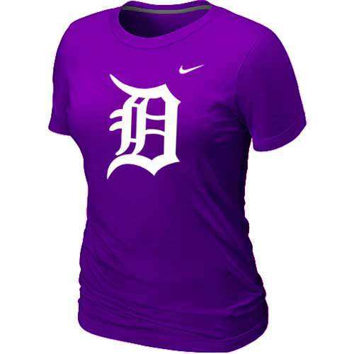 Detroit Tigers Heathered Purple Nike Women's Blended T-Shirt,We sell and wholesale Detroit Tigers Heathered Purple Nike Women's Blended T-Shirt on line form chian!