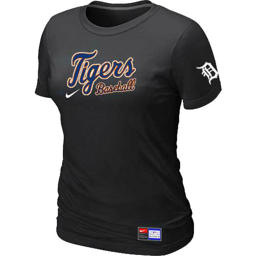 Detroit Tigers Nike Women's Black Short Sleeve Practice T-Shirt,We sell and wholesale Detroit Tigers Nike Women's Black Short Sleeve Practice T-Shirt on line form chian!