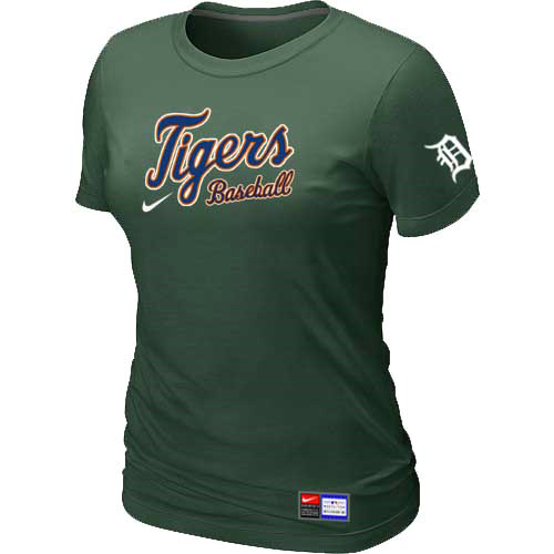 Detroit Tigers Nike Women's D.Green Short Sleeve Practice T-Shirt,We sell and wholesale Detroit Tigers Nike Women's D.Green Short Sleeve Practice T-Shirt on line form chian!