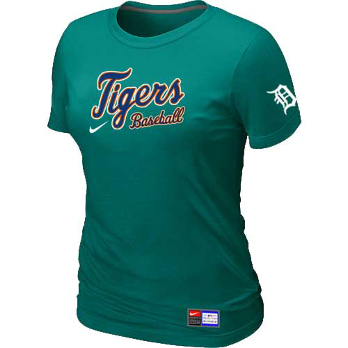 Detroit Tigers Nike Women's L.Green Short Sleeve Practice T-Shirt,We sell and wholesale Detroit Tigers Nike Women's L.Green Short Sleeve Practice T-Shirt on line form chian!
