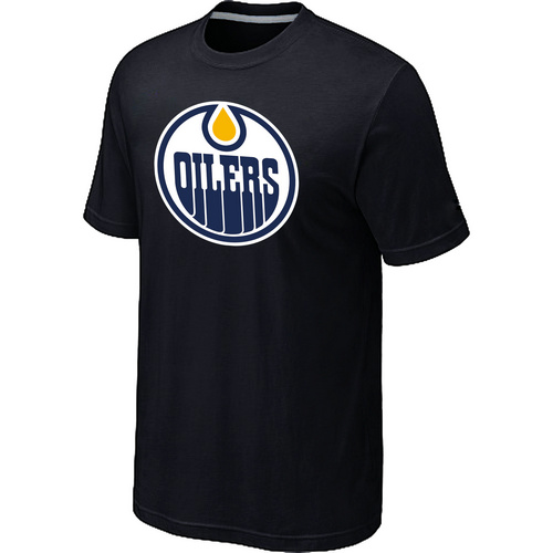 Edmonton Oilers Big & Tall Logo Black T-Shirt,We sell and wholesale Edmonton Oilers Big & Tall Logo Black T-Shirt on line form chian!