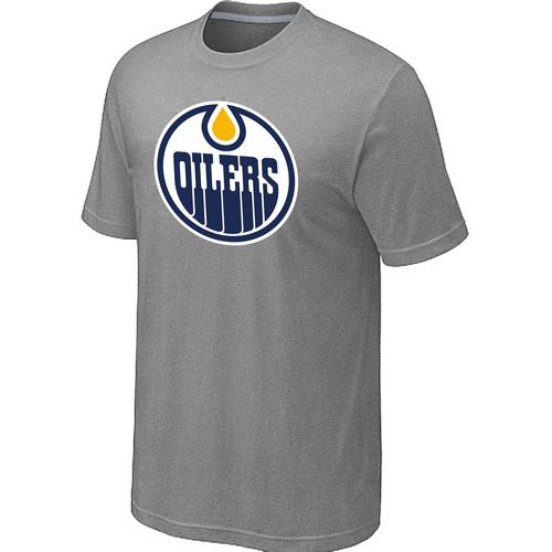 Edmonton Oilers Big & Tall Logo L.Grey T-Shirt,We sell and wholesale Edmonton Oilers Big & Tall Logo L.Grey T-Shirt on line form chian!