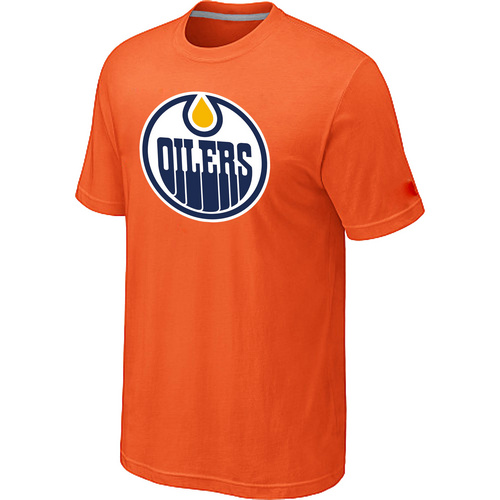 Edmonton Oilers Big & Tall Logo Orange T-Shirt,We sell and wholesale Edmonton Oilers Big & Tall Logo Orange T-Shirt on line form chian!