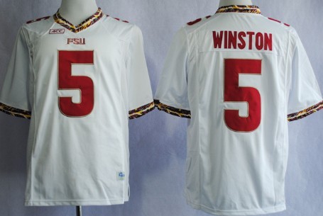 Florida State Seminoles #5 Jameis Winston 2013 White Jerseys,We sell and wholesale Florida State Seminoles #5 Jameis Winston 2013 White Jerseys on line form chian!