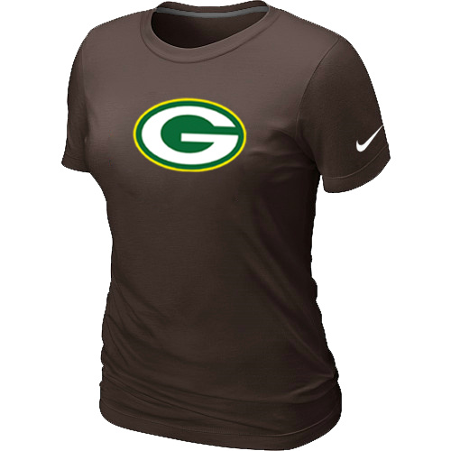 Green Bay Packers Brown Women's Logo T-Shirt,We sell and wholesale Green Bay Packers Brown Women's Logo T-Shirt on line form chian!