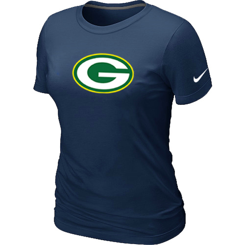 Green Bay Packers D.Blue Women's Logo T-Shirt,We sell and wholesale Green Bay Packers D.Blue Women's Logo T-Shirt on line form chian!