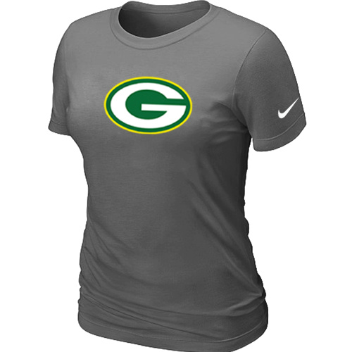 Green Bay Packers D.Grey Women's Logo T-Shirt,We sell and wholesale Green Bay Packers D.Grey Women's Logo T-Shirt on line form chian!