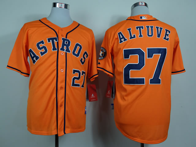 Houston Astros #27 Altuve Orange Jerseys,We sell and wholesale Houston Astros #27 Altuve Orange Jerseys on line form chian!