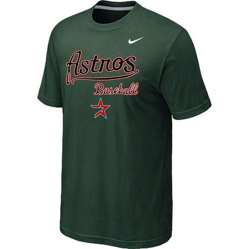 Houston Astros 2014 Home Practice T-Shirt - Dark Green,We sell and wholesale Houston Astros 2014 Home Practice T-Shirt - Dark Green on line form chian!
