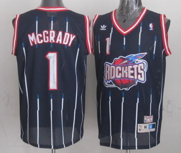 Houston Rockets #1 Tracy McGrady ABA Hardwood Classic Swingman Navy Blue Jerseys,We sell and wholesale Houston Rockets #1 Tracy McGrady ABA Hardwood Classic Swingman Navy Blue Jerseys on line form chian!