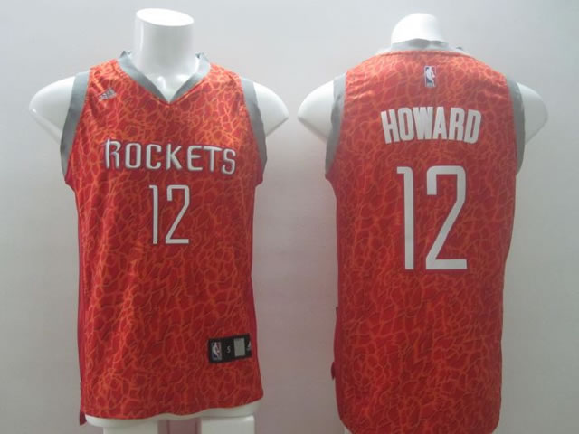 Houston Rockets #12 Dwight Howard Red Leopard Fashion Jerseys,We sell and wholesale Houston Rockets #12 Dwight Howard Red Leopard Fashion Jerseys on line form chian!