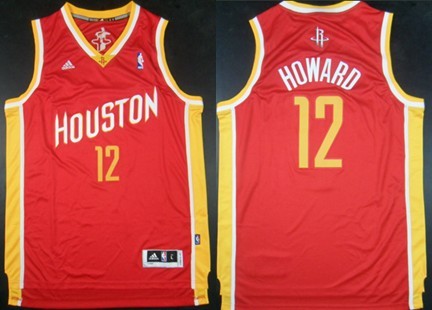 Houston Rockets #12 Dwight Howard Revolution 30 Swingman Red With Gold Jerseys,We sell and wholesale Houston Rockets #12 Dwight Howard Revolution 30 Swingman Red With Gold Jerseys on line form chian!