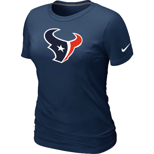 Houston Texans D.Blue Women's Logo T-Shirt,We sell and wholesale Houston Texans D.Blue Women's Logo T-Shirt on line form chian!