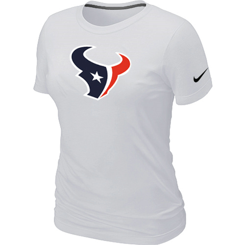 Houston Texans White Women's Logo T-Shirt,We sell and wholesale Houston Texans White Women's Logo T-Shirt on line form chian!