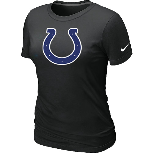 Indianapolis Colts Black Women's Logo T-Shirt,We sell and wholesale Indianapolis Colts Black Women's Logo T-Shirt on line form chian!