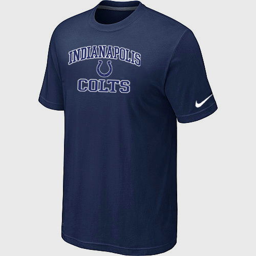 Indianapolis Colts Heart & Soul D.Blue T-Shirt,We sell and wholesale Indianapolis Colts Heart & Soul D.Blue T-Shirt on line form chian!