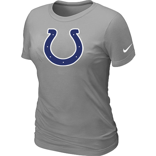 Indianapolis Colts L.Grey Women's Logo T-Shirt,We sell and wholesale Indianapolis Colts L.Grey Women's Logo T-Shirt on line form chian!