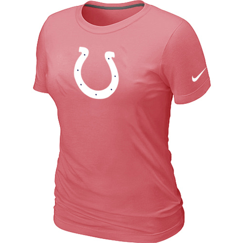 Indianapolis Colts Pink Women's Logo T-Shirt,We sell and wholesale Indianapolis Colts Pink Women's Logo T-Shirt on line form chian!