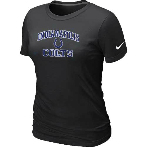Indianapolis Colts Women's Heart & Soul Black T-Shirt,We sell and wholesale Indianapolis Colts Women's Heart & Soul Black T-Shirt on line form chian!