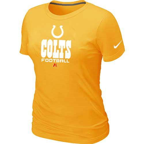 Indianapolis Colts Yellow Women's Critical Victory T-Shirt,We sell and wholesale Indianapolis Colts Yellow Women's Critical Victory T-Shirt on line form chian!