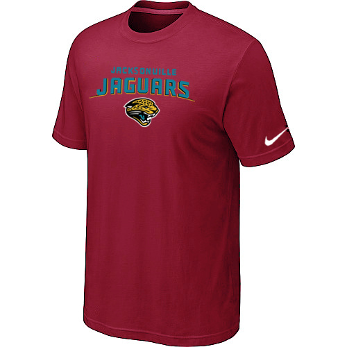 Jacksonville Jaguars Heart & Soul Red T-Shirt,We sell and wholesale Jacksonville Jaguars Heart & Soul Red T-Shirt on line form chian!